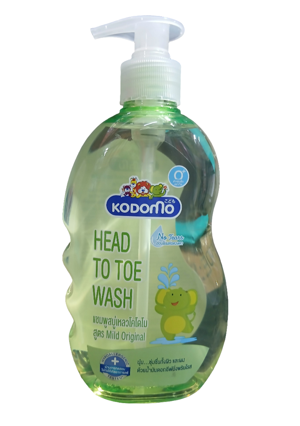 KODOMO HEAD TO TOE WASH MILD ORIGINAL 400ML