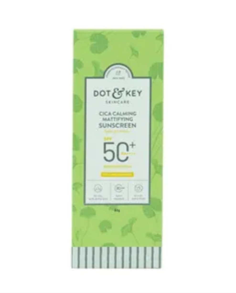 DOT&KEY CICA CALMING MATTIFYING SUNSCREEN 80 GM