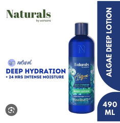WATSONS NATURALS ALGAE DEEP HYDRATION BODY LITION 490 ML