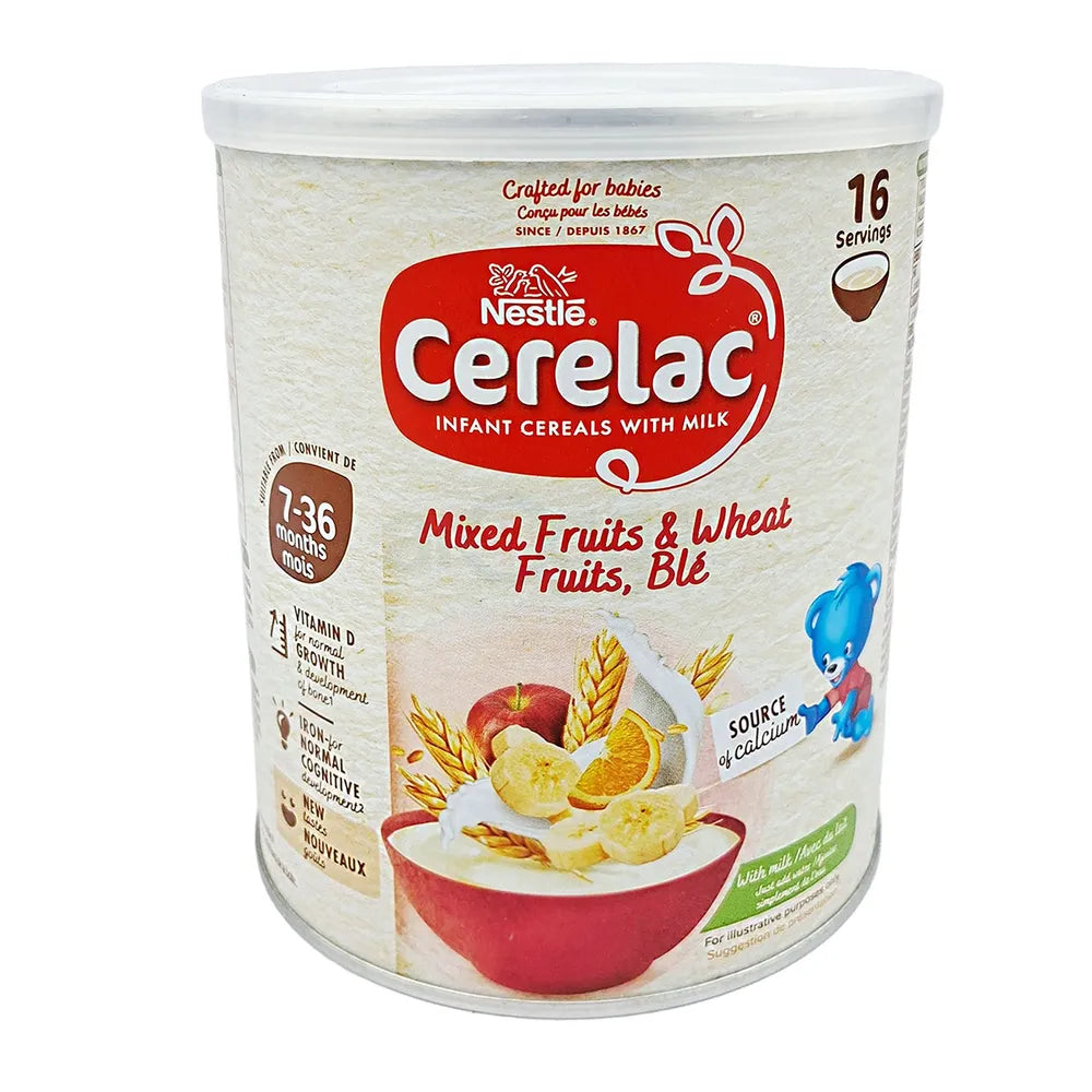CERELAC MIXED FRUITS & WHEAT BLE 400 GM