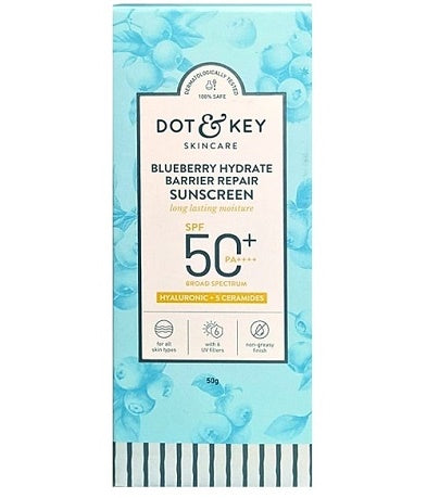 DOT&KEY BLUEBERRY HYDRATE BARRIER REPAIR SUNSCREEN 80 GM
