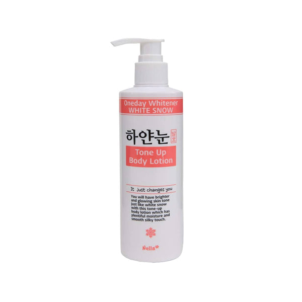 Nella Oneday Whitener White Snow Tone Up Body Lotion 250ml