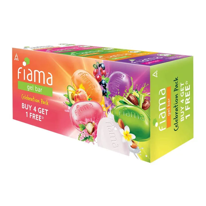FIAMA GEL BER SOAP 5X125 GM