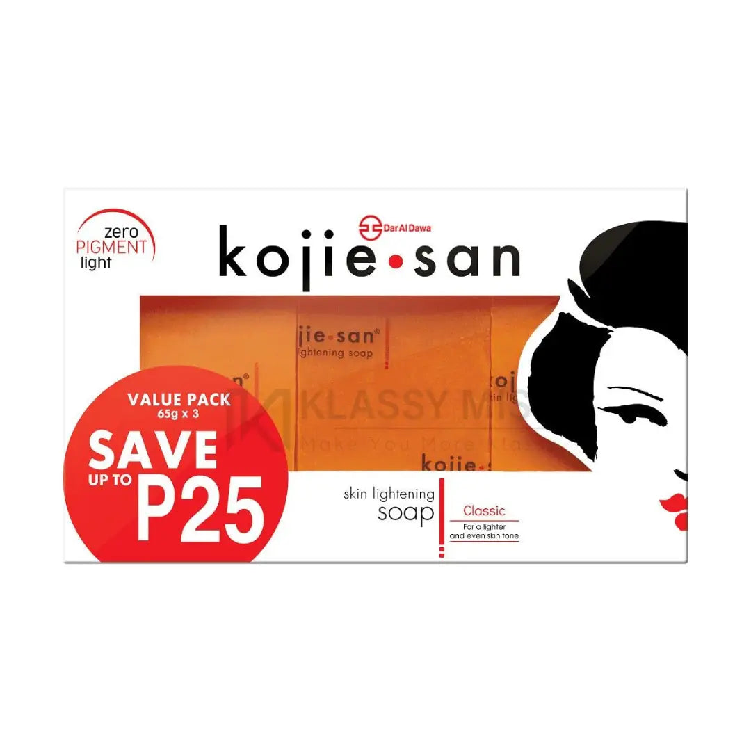 KOJIE.SAN SKIN LIGHTNING SOAP 3X65 GM