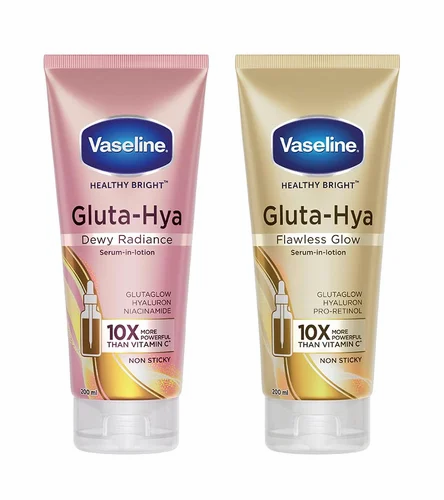VASELINE HEALTHY BRIGHT GLUTA-HYA 10X SREUM & LOTION 200 ML